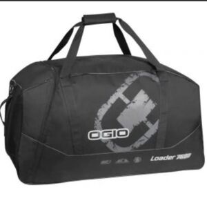 OGIO Oversized Moto Racing Gear Black Nylon Duffle Bag